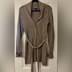 Gap Women's Brown Cable Knit Sweater size Small